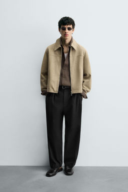 SUEDE LEATHER JACKET