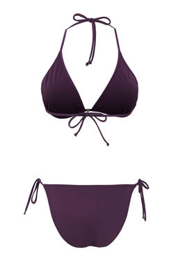 TRENDYOLMILLA Siyah Ucgen Aksesuarl? Regular Bikini Tak?m? TBESS25BT00055  фото 23