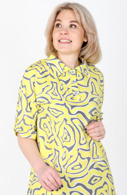 Платье София Х-452 (46-62) кулирка - Лотос фото 5