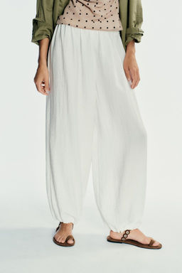 FLOWING BALLOON TROUSERS - Zara фото 2