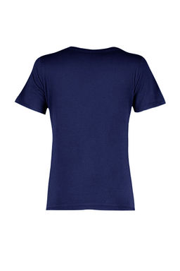 Lacivert %100 Pamuk Basic V Yaka Orme T-Shirt TWOSS23TS00001