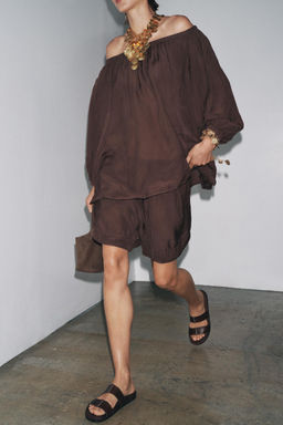 ZW COLLECTION LOOSE-FITTING SHORTS