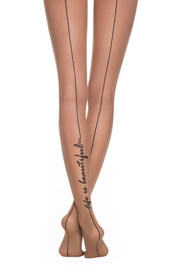 Колготки женские BEAUTY (40/10) - bronza - Conte elegant фото 7