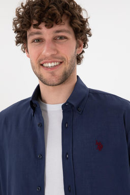 Erkek Lacivert Uzun Kollu Basic G_mlek Sepette S_rpriz _ndirim - U.s. polo assn фото 3