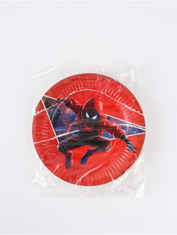Тарелка одноразовая 18 см, набор 10 шт, Паук