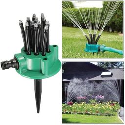 Ороситель садовый спринклер для газона Multifunctional Sprinkler 360