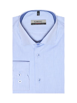 Сорочка мужская длинный рукав GREG 211/231/2216/ZV/1p