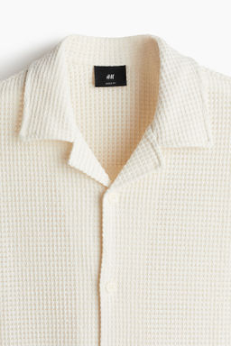 Camisa resort gofrada Loose Fit - H&m фото 3