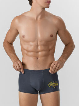 Цена за 2 штуки! Трусы боксеры мужские серые - Mark formelle фото 2