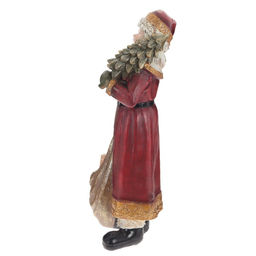 Фигурка декоративная "Дед Мороз", L13 W11,5 H31,5 см