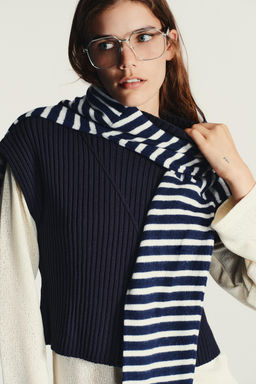 RIBBED KNIT VEST - Zara фото 2