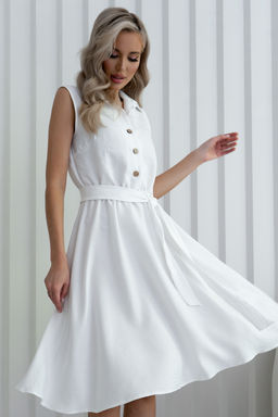 Платье Open Style 6255 белый