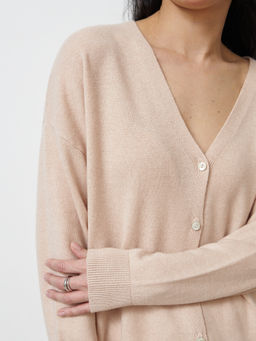 Кардиган из кашемира 08397 жасмин