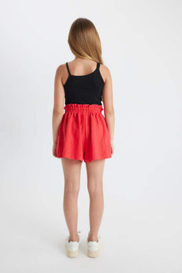 Базовые шорты для девочек - Defacto фото 7