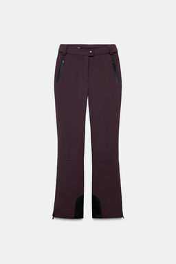 PANTAL?N FLARE WATER RESISTANT WINDPROOF RECCO® TECHNOLOGY SKI COLLECTION / Burgundy - Zara фото 8
