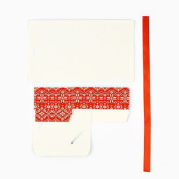 Цена за 2 шт. Складная новогодняя коробка-книга «Ёлочка», 12×8×4.5 см