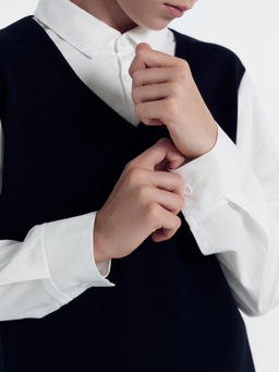 Джемпер для мальчиков в черном цвете - Mark formelle фото 6