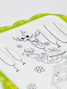 Набор для творчества: создание игрушки и раскраска «Веселая курочка»