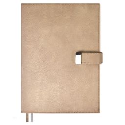 Ежедневник недатированный ESCALADA А5+, 160 л., арт. 61042/ 10 ШЕВРЕТ БЕЖЕВЫЙ