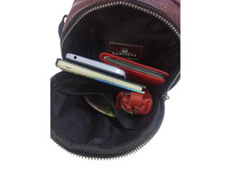 Сумка-рюкзак женский Lanotti 6610/Бордовый