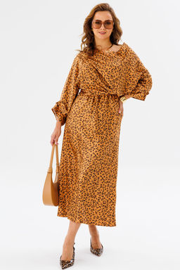 Костюм Anastasia 1158 золото (анималистический принт) фото 3