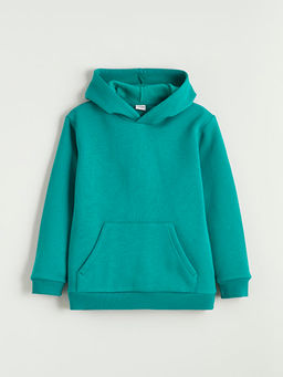 Kap??onlu Erkek ?ocuk Kal?n Sweatshirt