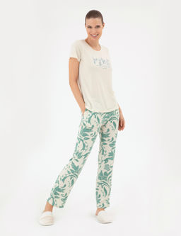 Ekru Pijama Tak_m_