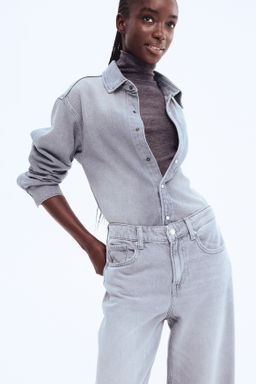 Feather Soft Wide Regular Jeans - H&m фото 7