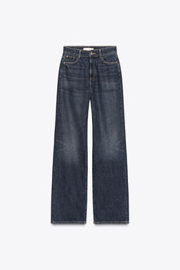 JEANS Z.04 STRAIGHT FULL LENGTH HIGH-WAIST - Zara фото 7