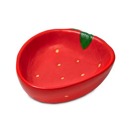 Миска керам. Триол д/мелких жив. "Клубника", 0,05л, Triol 40231001
