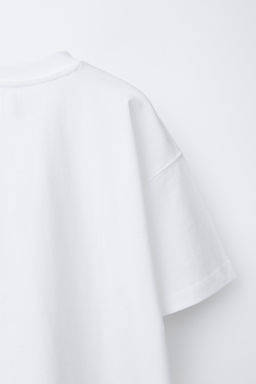 CAMISETA ESTAMPADO TEXTO / Blanco - Zara фото 4