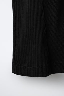LEGGING RIB FLARE / Negro - Zara фото 5