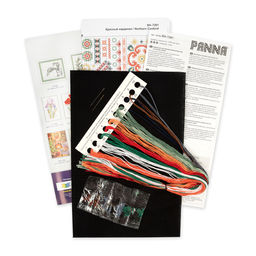 Набор для вышивания PANNA SH-7261 Красный кардинал 16.5 х 17 см