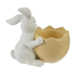 Подсвечник "Заяц", L10 W6,5 H10 см