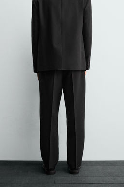 100% WOOL SUIT TROUSERS - Zara фото 3