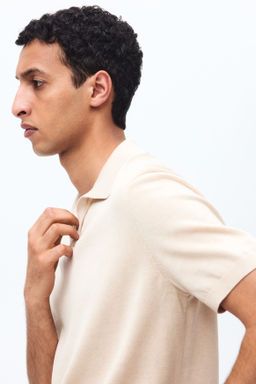 Polo en mezcla de seda Regular Fit - H&m фото 6