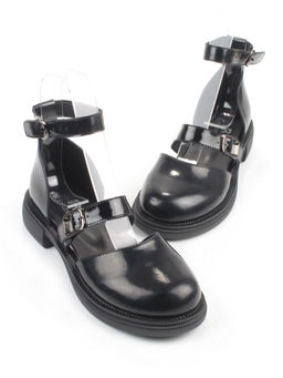 06-YD31-4E BLACK Туфли женские (натуральная кожа)