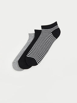 ?izgili Erkek Patik ?orap 3l? - Waikiki фото 2