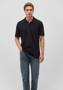 Siyah Polo Tisort