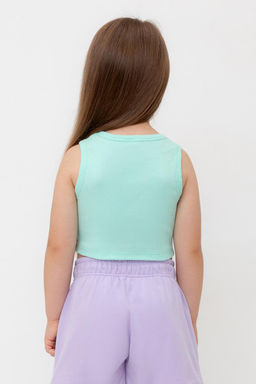 КР 302694/зеленый ручей к541 майка-топ для дев