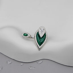 Кольцо Арт. 3V-7492-W - MyGemma фото 2