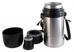 Термос "Дорожный" ДУ-1,0л. универсальный на ремне арт.1с671 Аша