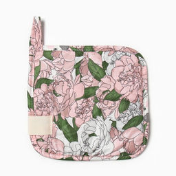 Прихватка Этель «Попугай» 19×19 см, хлопок, сатин, 110 г/м²