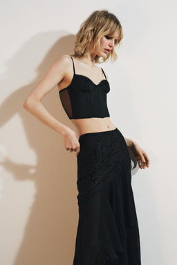 STRUCTURED CORSET UNDERWIRE TOP - Zara фото 7