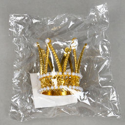 Украшение для торта Корона принцессы, цвет золото - Страна карнавалия фото 3
