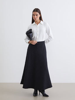 Beli Fermuarl? Dokulu A Kesim Etek