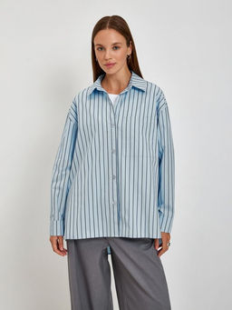 10200260531 Блузка жен. Buffalo голубой - Concept club фото 4