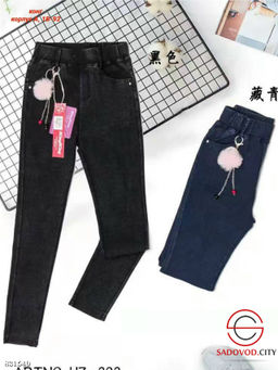 Детские брюки джинсы для девочки