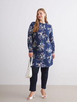 Hakim Yaka Desenli Kad?n Tunik
