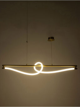 Светильник потолочный BayerLux «Аланед», LED, 38 Вт, 3000-6000К, бронза, 120×40×31-181 см